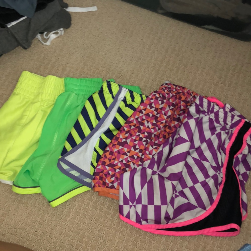 Athletic shorts- Nike, Under Armor, Target